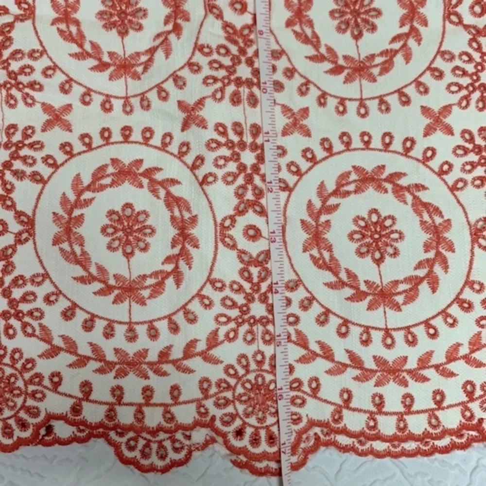 LOFT~Gooooorgeous Embroidered, Scalloped Skirt - Picture 8 of 10
